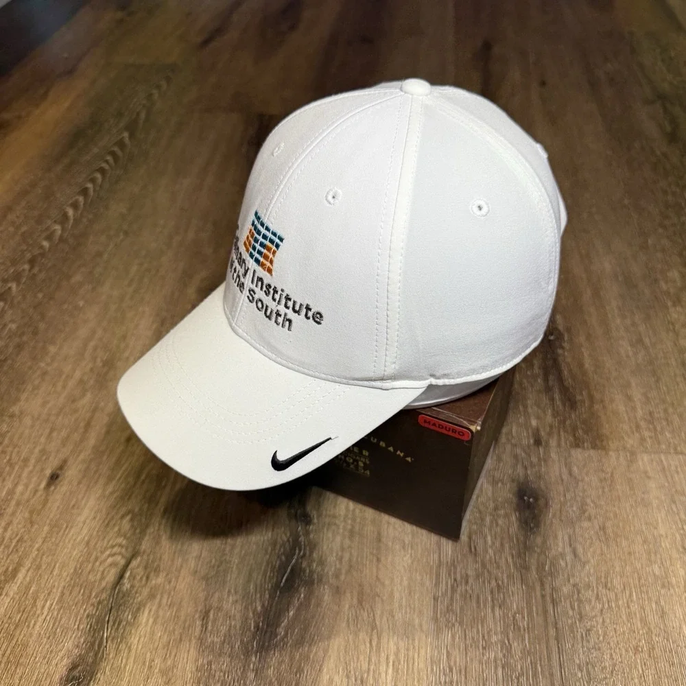 Nike Culinary‎ Institute The South Hat White Black Dri Fit Legacy91 Running Gym